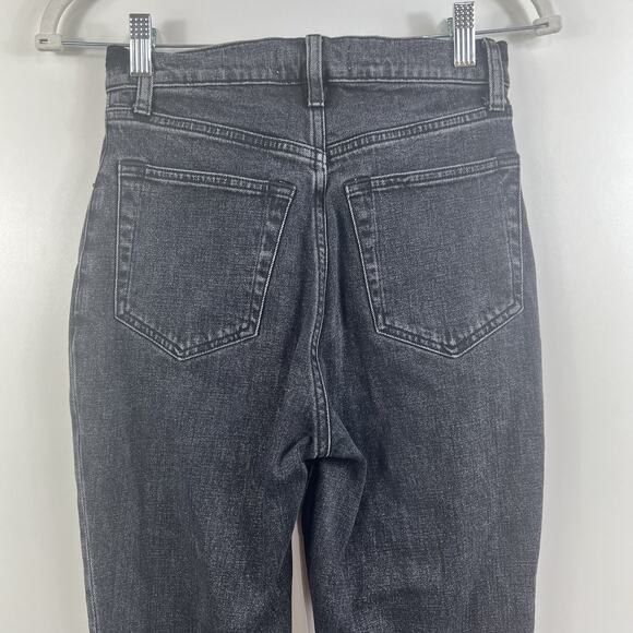 Abercrombie & Fitch The 90s Slim Straight Ultra High Rise Jeans Curve Love 25 S - Picture 6 of 10